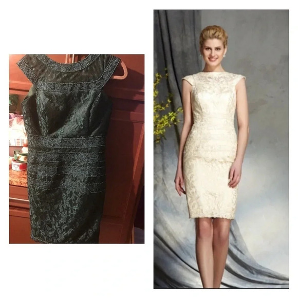 NWOT Formal/cocktail stunning green sheath… - Picture 1 of 12